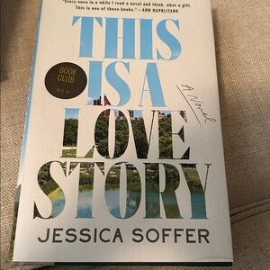 This is a love story by Jessica Soffer, hardback book